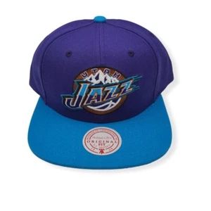 Mitchell & Ness Utah Jazz Team 2 Tone 2.0 Adjustable Snapback Hat Cap - Picture 1 of 6