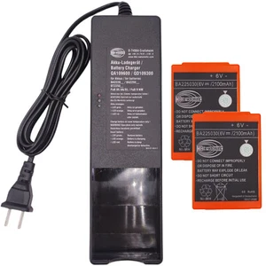 2Pcs 2100mA BA225030 6V Battery +Charger For HBC Crane remote Pump truck battery - Picture 1 of 10