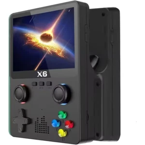Konsole Tragbar Retro 3,5 " Bildschirm IPS, Cd-Spieler Spiele Hand- 24 H - Bild 1 von 4