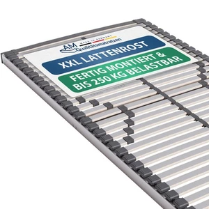 Stabiler Lattenrost 160x200 cm verstärkt - Bettrost bis 240 kg belastbar - Bild 1 von 8