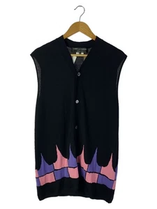 COMME des GARCONS HOMME PLUS D 23SS AD2022 Knit Vest (Thin) XL Wool BLK PK N008 - Picture 1 of 4