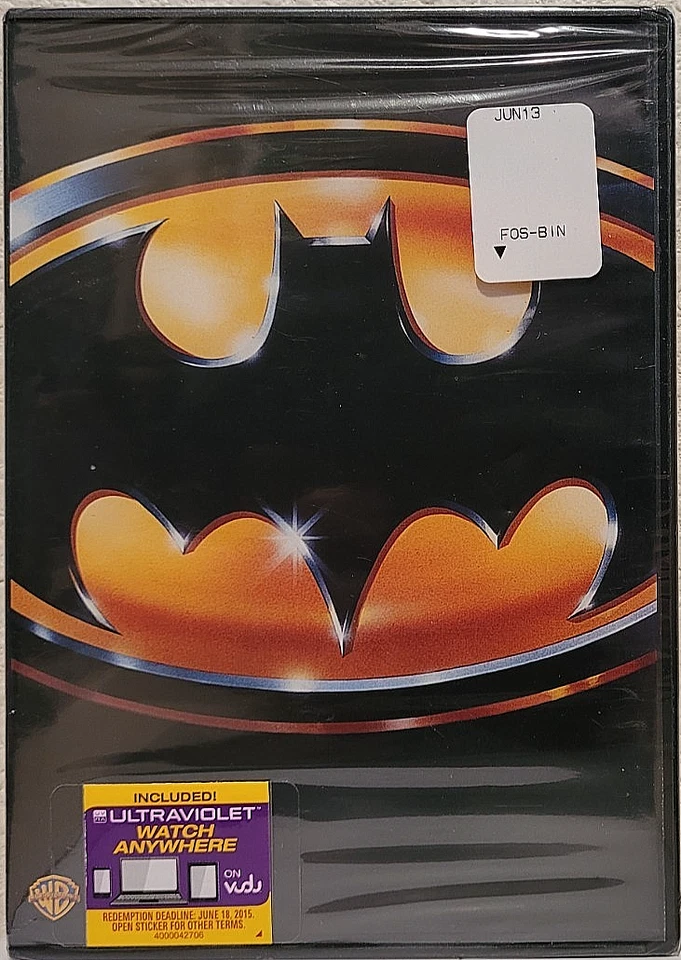 Batman (DVD, 1989 Full & Widescreen) Michael Keaton - Brand New, Sealed! Foto 1 de 2