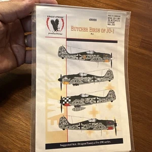 Eagle Strike Decals 48088 1/48 Scale Butcher Birds Of JG-1 (Fw 190) - Bild 1 von 8