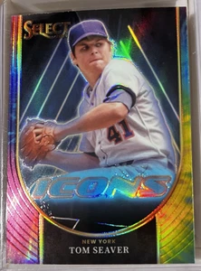 2024 Panini Select - Icons  Tie-Dye Prizm Tom Seaver #22 /25 - Picture 1 of 1