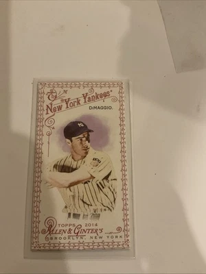 2014 Allen & Ginter Joe DiMaggio Red Border #30/33 A&G  - Image 1 of 3