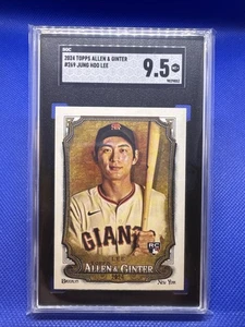 2024 TOPPS ALLEN & GINTER JUNG HOO LEE #269 SGC 9.5 ROOKIE SAN FRANCISCO GIANTS - Picture 1 of 2