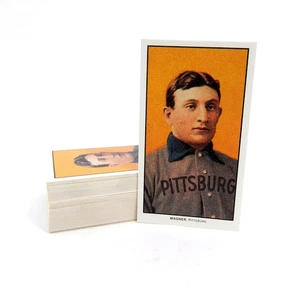 Lot of (50) T-206 Honus Wagner Reprint Cards - Bild 1 von 3