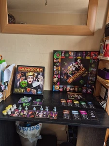 Juego de mesa Monopoly Disney Villains 2021 excelente estado - Imagen 1 de 16