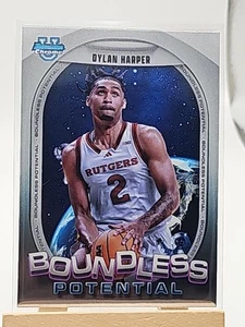 Rutgers potenciales ilimitados Dylan Harper #BP-6 2024 Bowman Chrome University - Imagen 1 de 2