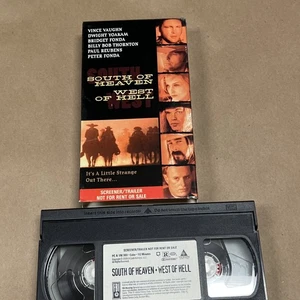 South of Heaven West of Hell VHS Screener Promo Demo Sealed Billy Bob Thornton - Picture 1 of 11