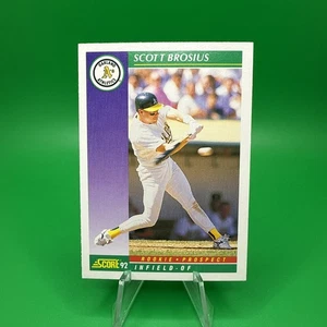 1992 Score - Scott Brosius #846 (RC). F17 - Picture 1 of 2