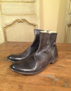 Bed Stu Mens Chukka Bench Made Lthr Ankle Boots Slip On Boots Size 13 - Picture 1 of 7