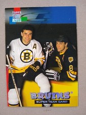 CAM NEELY - ADAM OATES  1994-95 STADIUM CLUB Bruins Super Team HOCKEY CARD #2