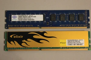 Nanya,Elixir 4Gb (2x2GB) DDR3 PC3-10600S Ram - Afbeelding 1 van 2