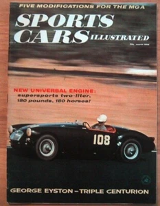 SPORTS CARS ILLUSTRATED 1958 MAR - FURY, TR3, NASSAU - Imagen 1 de 1