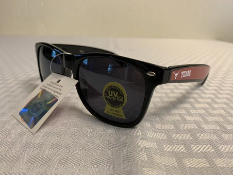 Texas Longhorns Wrap Sunglasses NCAA Licensed UV 400 Protection Cover