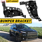 4X Front Bumper Support Brace Mount Brackets For 2014-18 Jeep Cherokee CH1042108 Hyundai Excel
