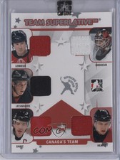 2007 ITG Superlative Spring Expo Team Silver /9 Mario Lemieux Martin Brodeur HOF