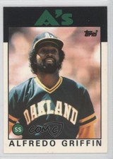 1986 Topps Collector's Edition (Tiffany) Alfredo Griffin #566