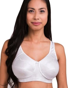 Trulife 420 Kate Embroidered M-Frame SoftCup Mastectomy Bra Size 44D - Picture 1 of 9