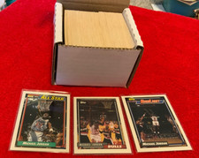 1992-93 Topps Series One Basketball Cards 1-198 with 3 Michael Jordan Cards