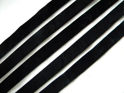 32 10/12/16 5/12/6 7/12 pies Velvet Ribbon color de arco Is Black 0 5/8 pulgadas Tip Ribbon Foto 1 de 4