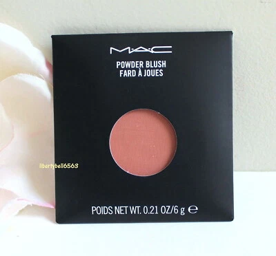 MAC Powder Blush Pro Palette Refill Pan MELBA (Matte) Full Size New In Package - Image 1 of 2