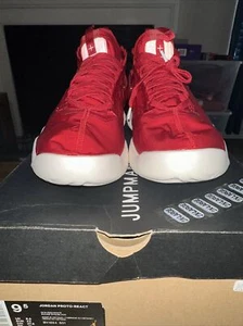 Size 9.5 - Jordan Proto React University Red 2019 - Picture 1 of 11