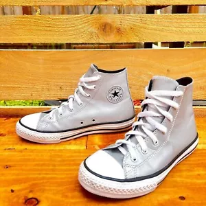 Converse Sneakers Chuck Taylor All Star High Reflective Silver metallic lace up - Picture 1 of 7