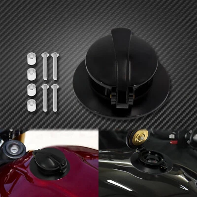 Black Fuel Tank Gas Cap Cover Fit For BMW R nine T Scrambler Pure G/S 2014-2020 - Image 1 of 4