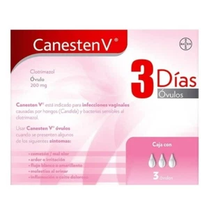 Canesten V 3 Ovulos Ovules Vaginal Infect Antifungal Treatment FAST SHIPPING! - Picture 1 of 6