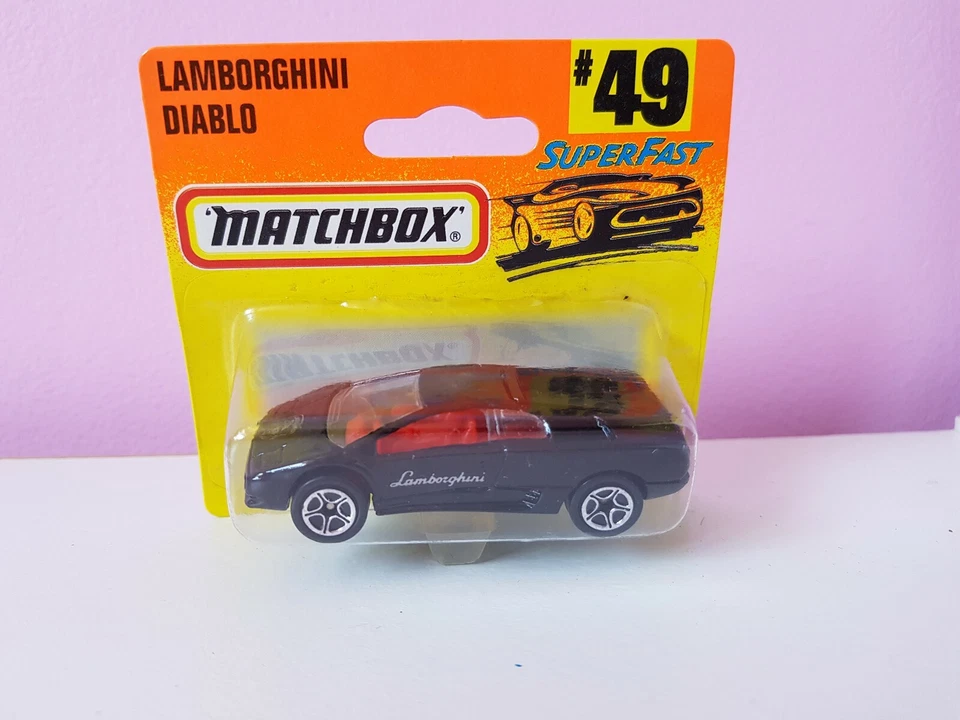 Matchbox 1-75 MB49 Lamborghini Diablo, продажа супербыстрый lesney - Изображение 1 из 1