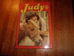 Judy For Girls 1981 Annual Hard Back Book Acceptable - Picture 1 of 14