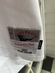 Sean Taylor Split Mitchell And Ness 2007 Throwback Jersey - Picture 1 of 5