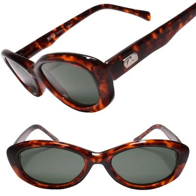 Gafas de sol icónicas con ambiente nostálgico genuinas vintage para mujer tortuga sutiles ojo de gato Foto 1 de 3