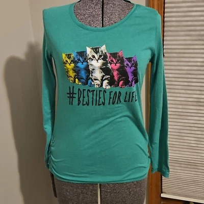 KITTENS #Besties for life camiseta manga larga Foto 1 de 4