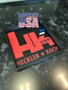 HK Arma de Fuego Piezas Pequeñas EDC Bandeja de Valet de Volteo Heckler & Koch Pistola Banco Organizador - Imagen 1 de 8