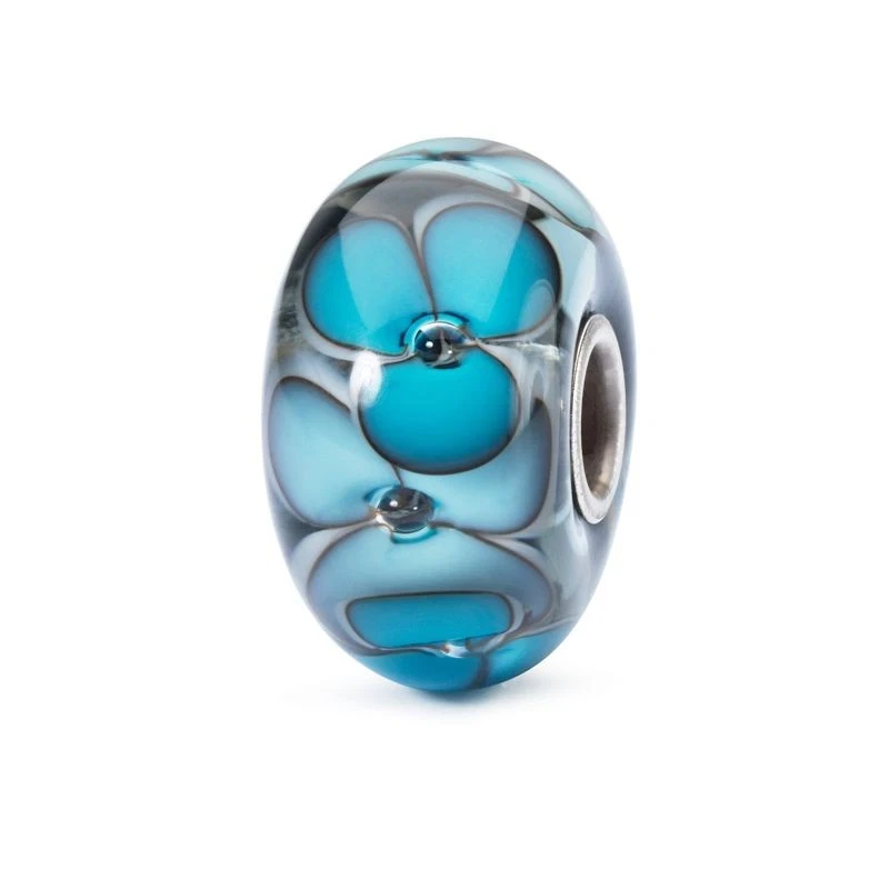Moda Bead in Argento TROLLBEADS Anima dei Fiori Vetro - TGLBE-10401 - Immagine 1 di 1