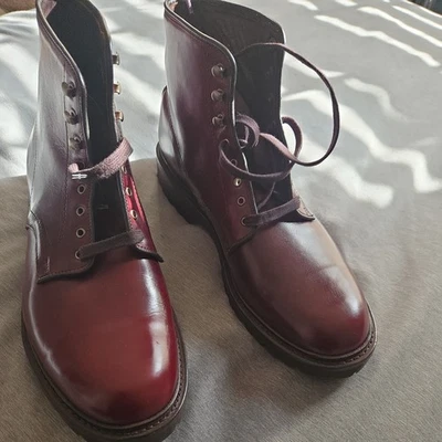 Allen Edmonds "HIGGINS MILL" BOTAS IMPERMEABLES 11.5 D MARRÓN CHROMEXCEL (678N) Foto 1 de 4