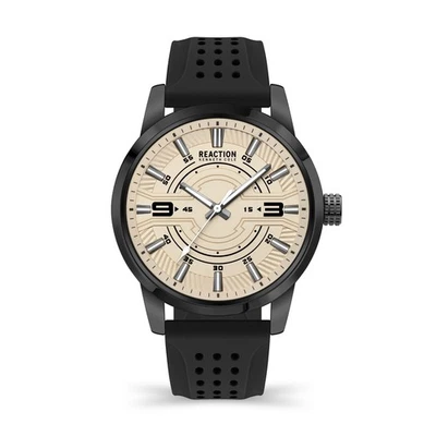 Kenneth Cole Reaction Men's Watch With Black Silicone Strap KRWGM2178601 - Image 1 of 2