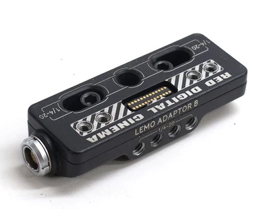 Red Lemo Adaptor B - use DSMC2 Touch LCD Pogo on DSMC Lemo camera 720-0038 - Image 1 of 2