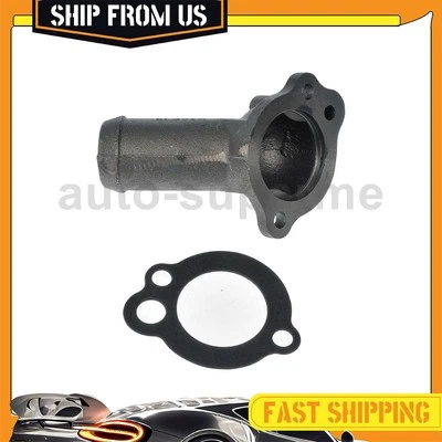 Carcasa termostato refrigerante motor para Pontiac Ventura 1977 3,8 L Foto 1 de 4