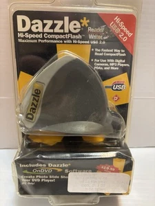 Dazzle Hi-Speed CompactFlash Media Reader Writer Maximum USB 2.0 MP3 Player PDA - Picture 1 of 2
