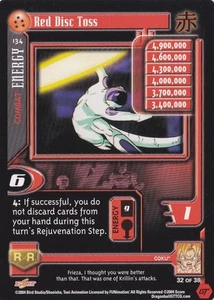 Disco Rojo Lanzamiento CCG TCG Carta DBGT Dragon Ball GT 5 ESTRELLAS - Bild 1 von 1