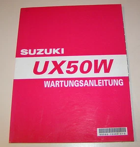 Manual De Mantenimiento / Manual Suzuki UX 50 W - Scooter - Edición 1999 - Imagen 1 de 1
