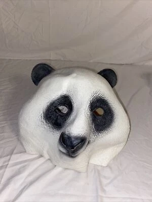 Panda Halloween mask Party City spirit Halloween  - Image 1 of 3