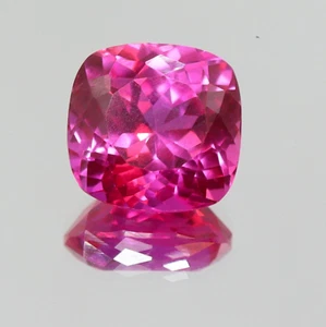 GIE Certified 16.90 Ct Pink Sapphire AAA Quality Cushion Faceted Gems for Rings - Picture 1 of 8