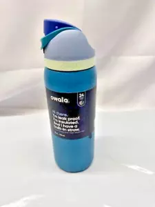 Owala 32oz FreeSip Vacuum Insulated Stainless Steel Water Bottle-Denim *New - Picture 1 of 4