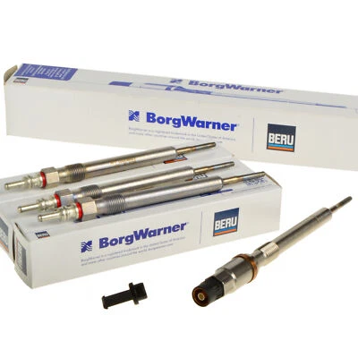 BERU Glühkerzen Satz + Sensor für A1-A8 Q2-Q7 SEAT SKODA VW T6 TIGUAN 1.4-3.0TDI - Bild 1 von 4