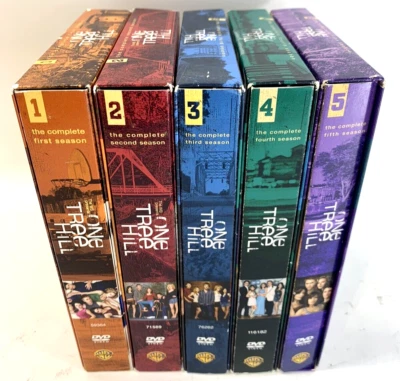 One Tree Hill - Seasons 1-5 (DVD, 2009, 6-Disc Sets) 1 2 3 4 5  - Tested - Image 1 of 4